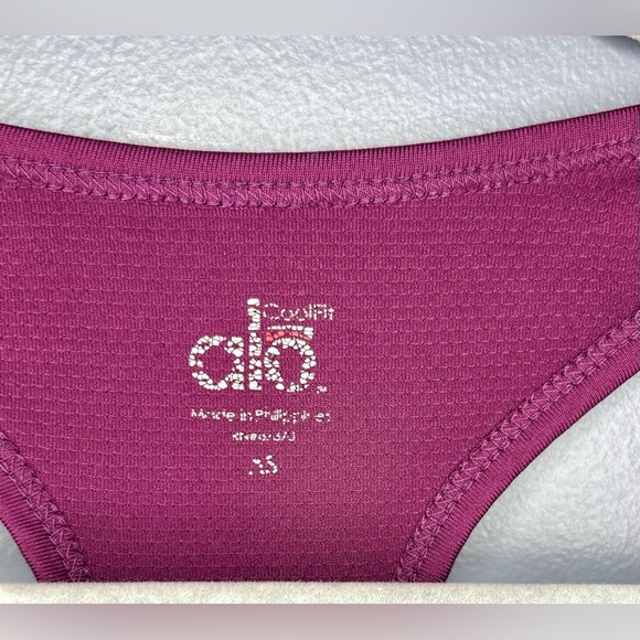 Alo Yoga Fuschsia Purple Pink Racerback Tank Top Size XS - Picture 3 of 12